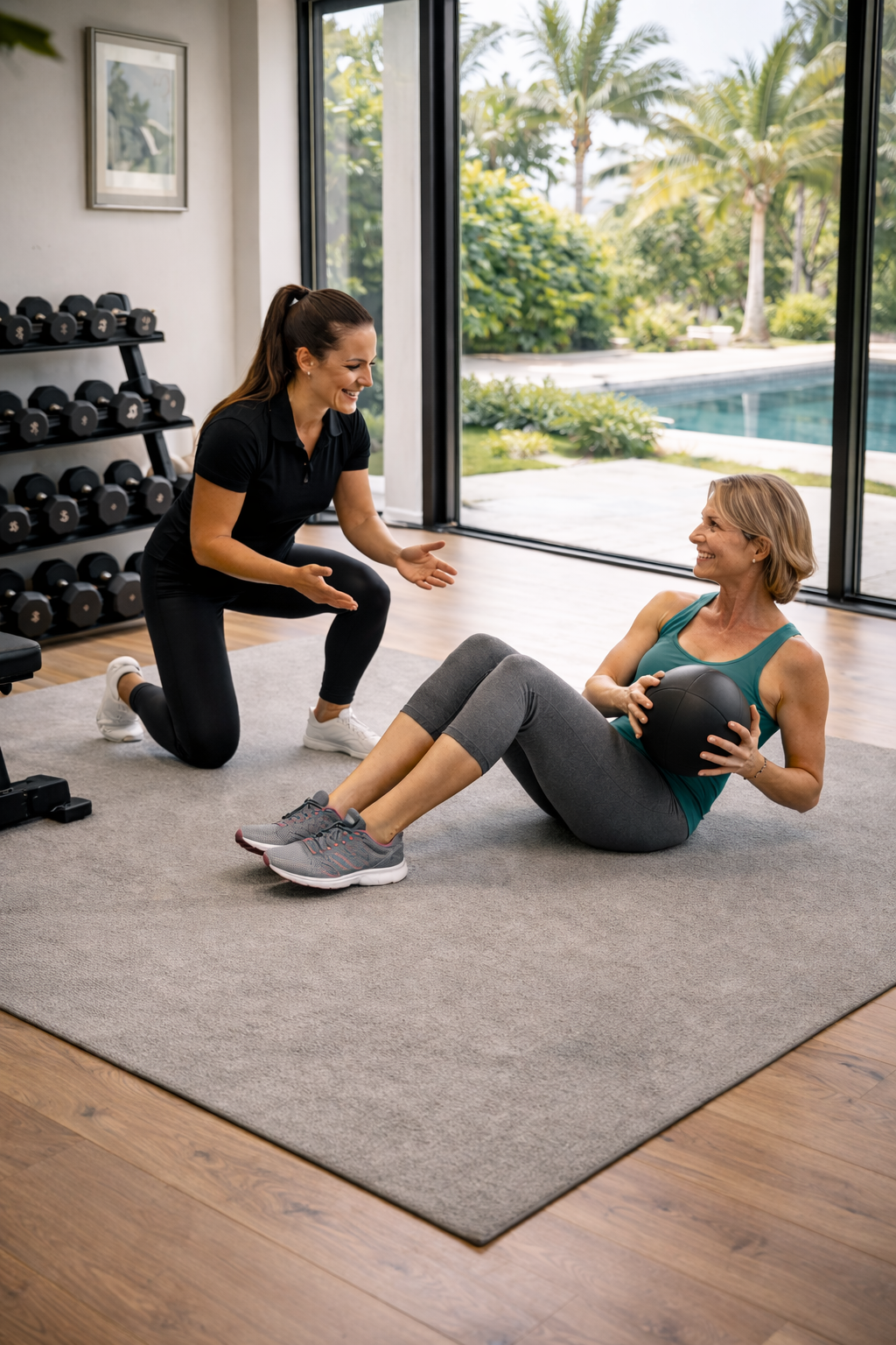 Skip the gym, we come to you