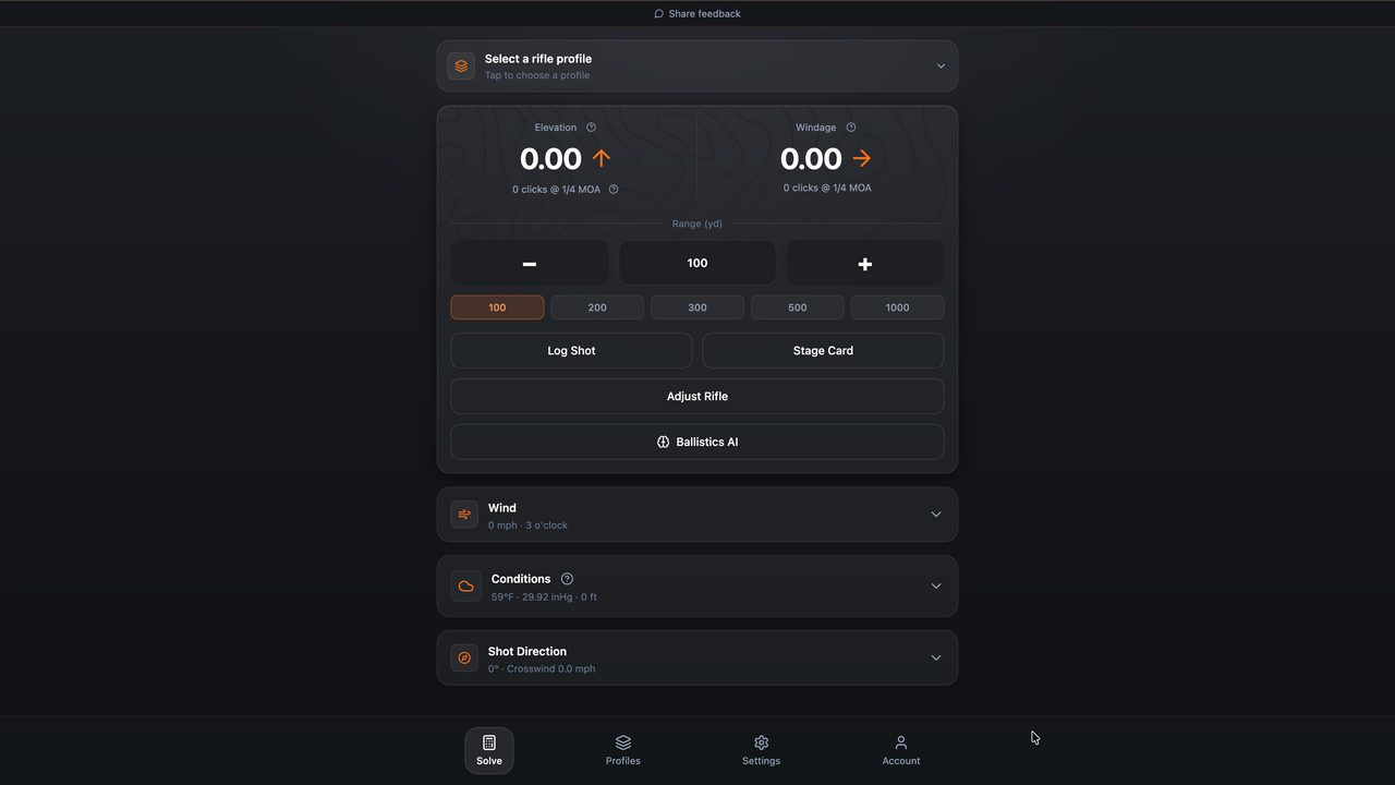 Atlas Ballistics template preview