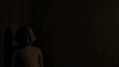 Heart Pushed Through Clay