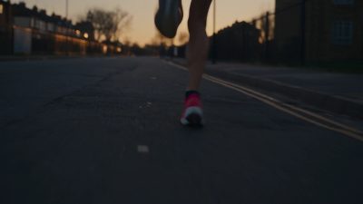 Finish Line at Dawn