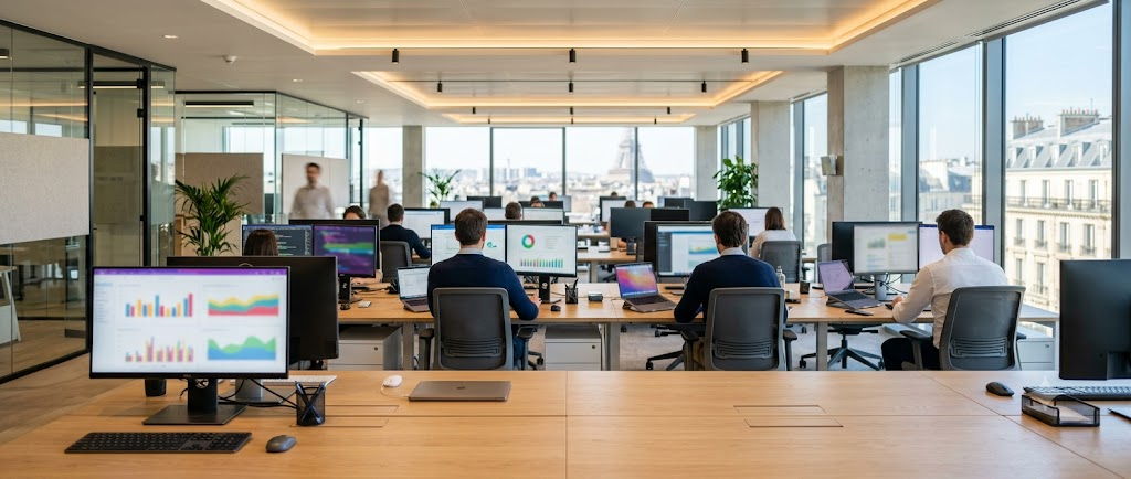 Les bureaux ELICONECT à Paris