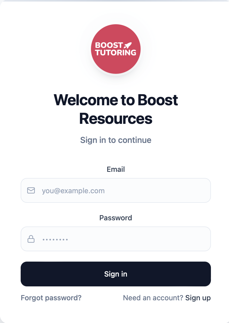 UX Template template preview