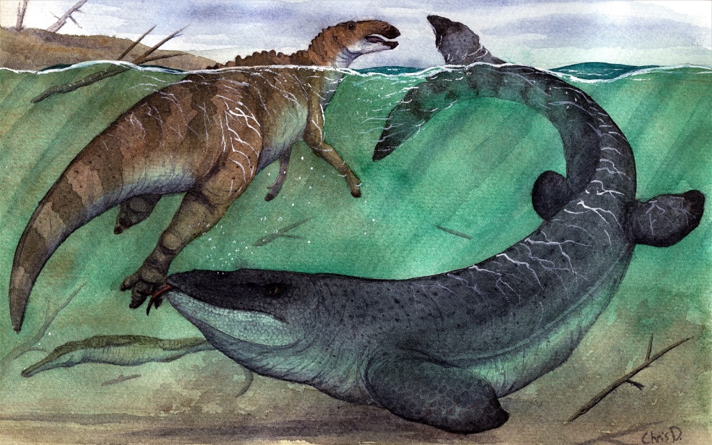 Hell Creek Mosasaur