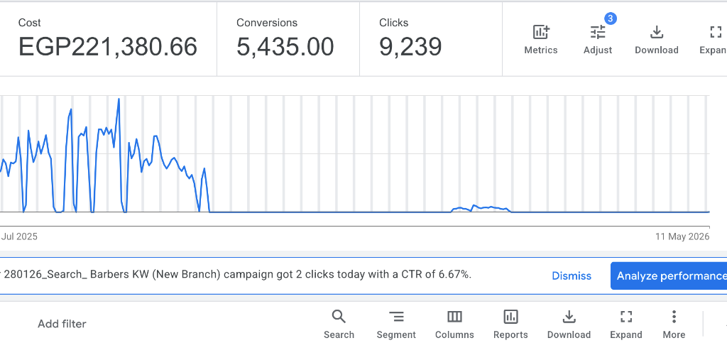 Search & Performance Campaign