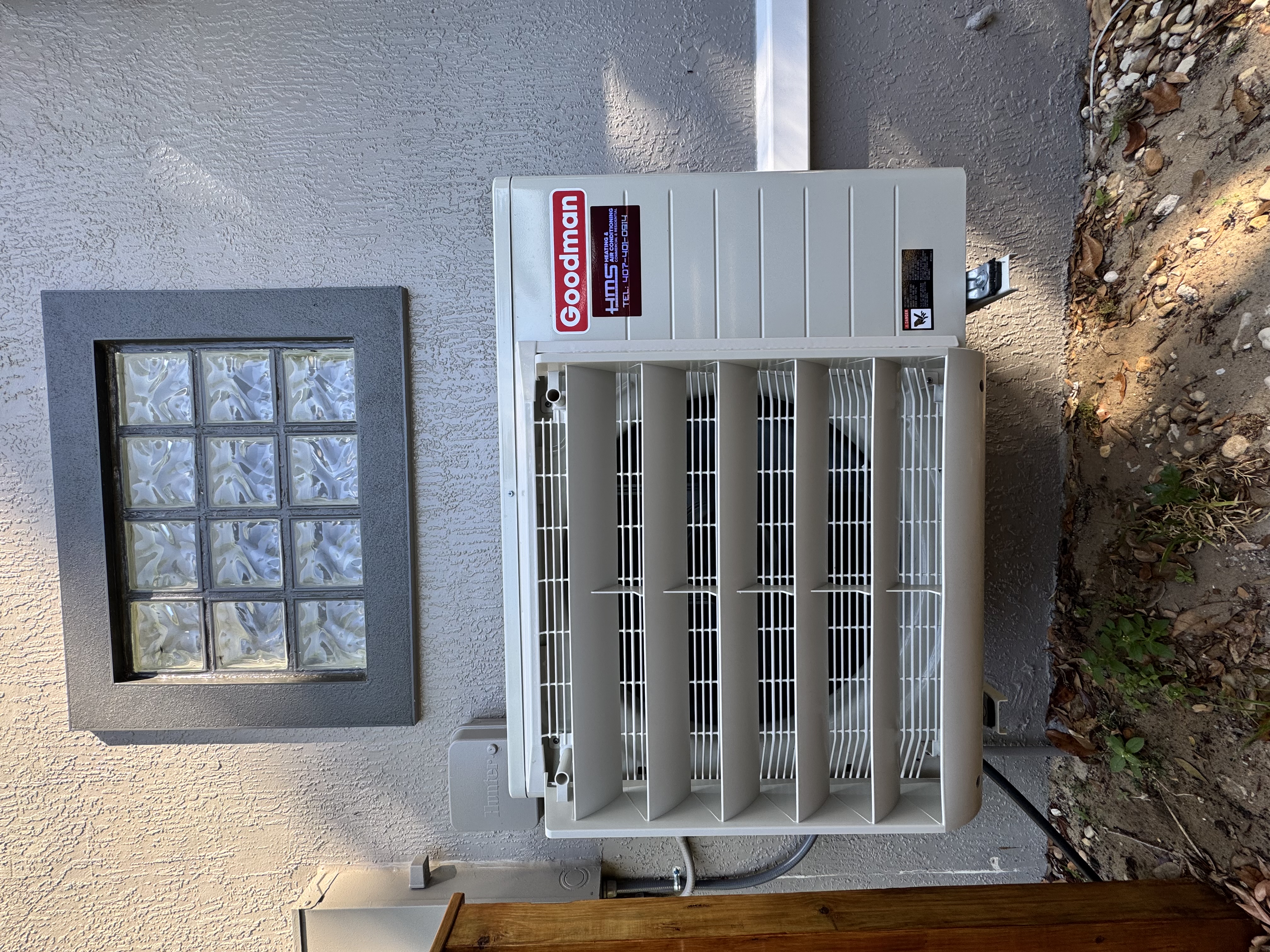 Goodman Condenser Install