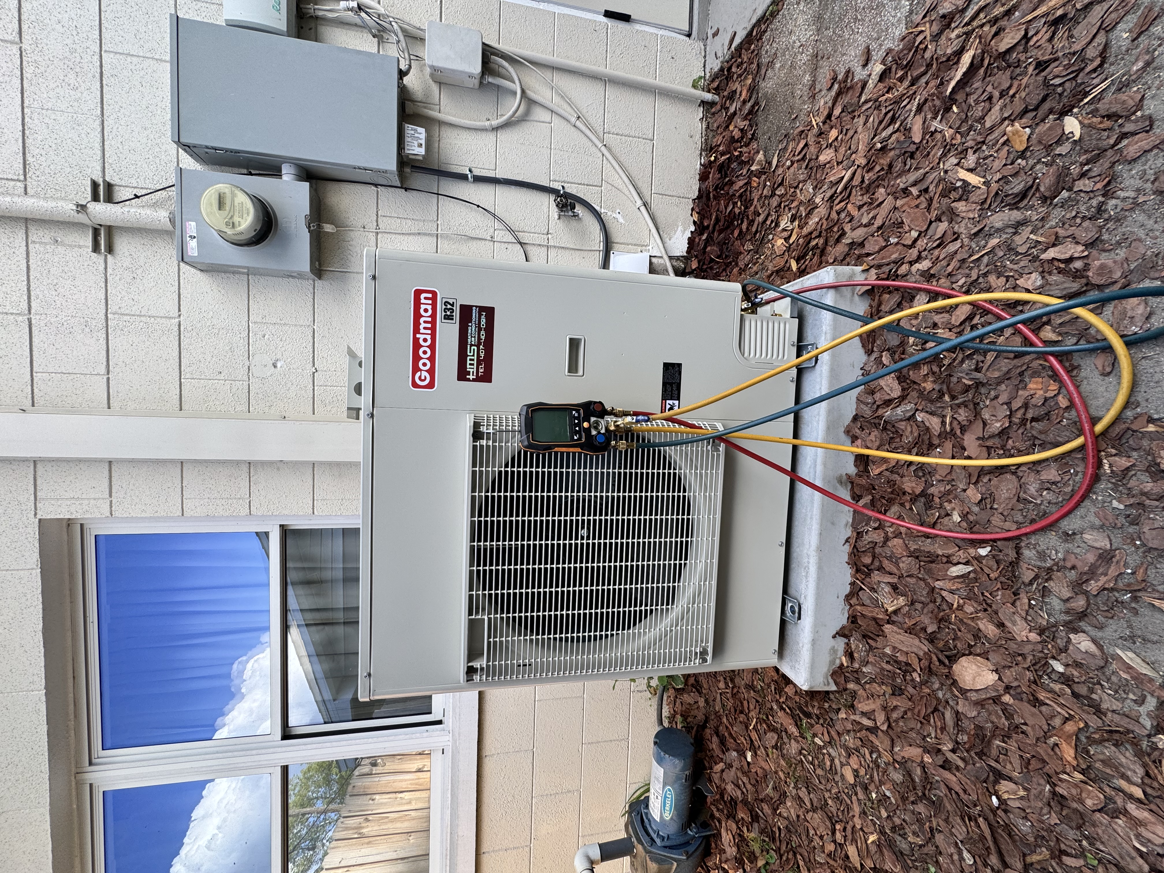 Goodman Condenser Install