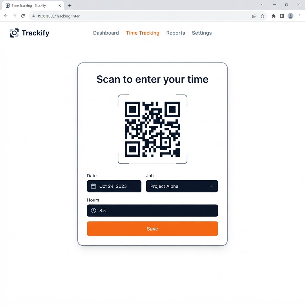 QR Time Tracking