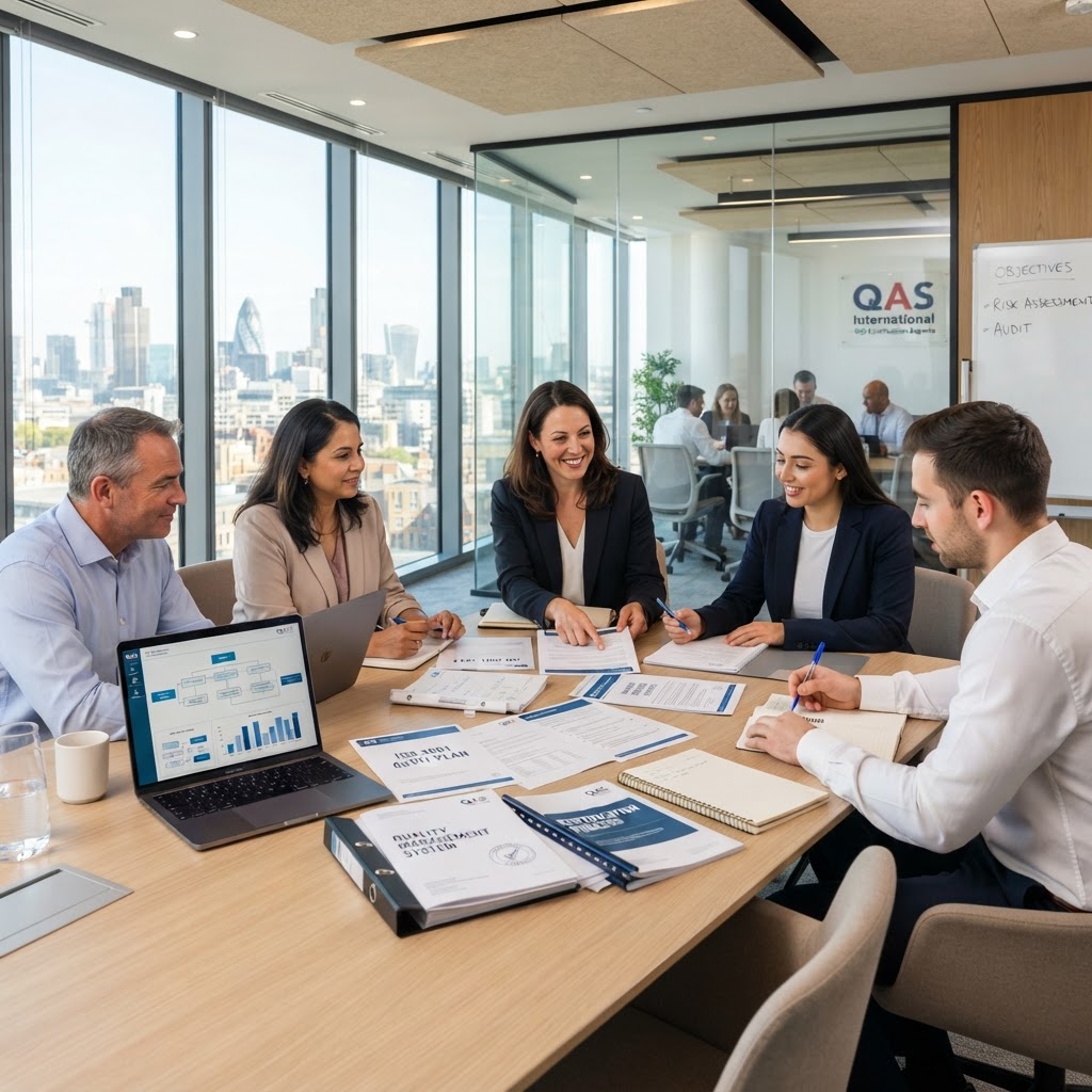 Professional team collaboration