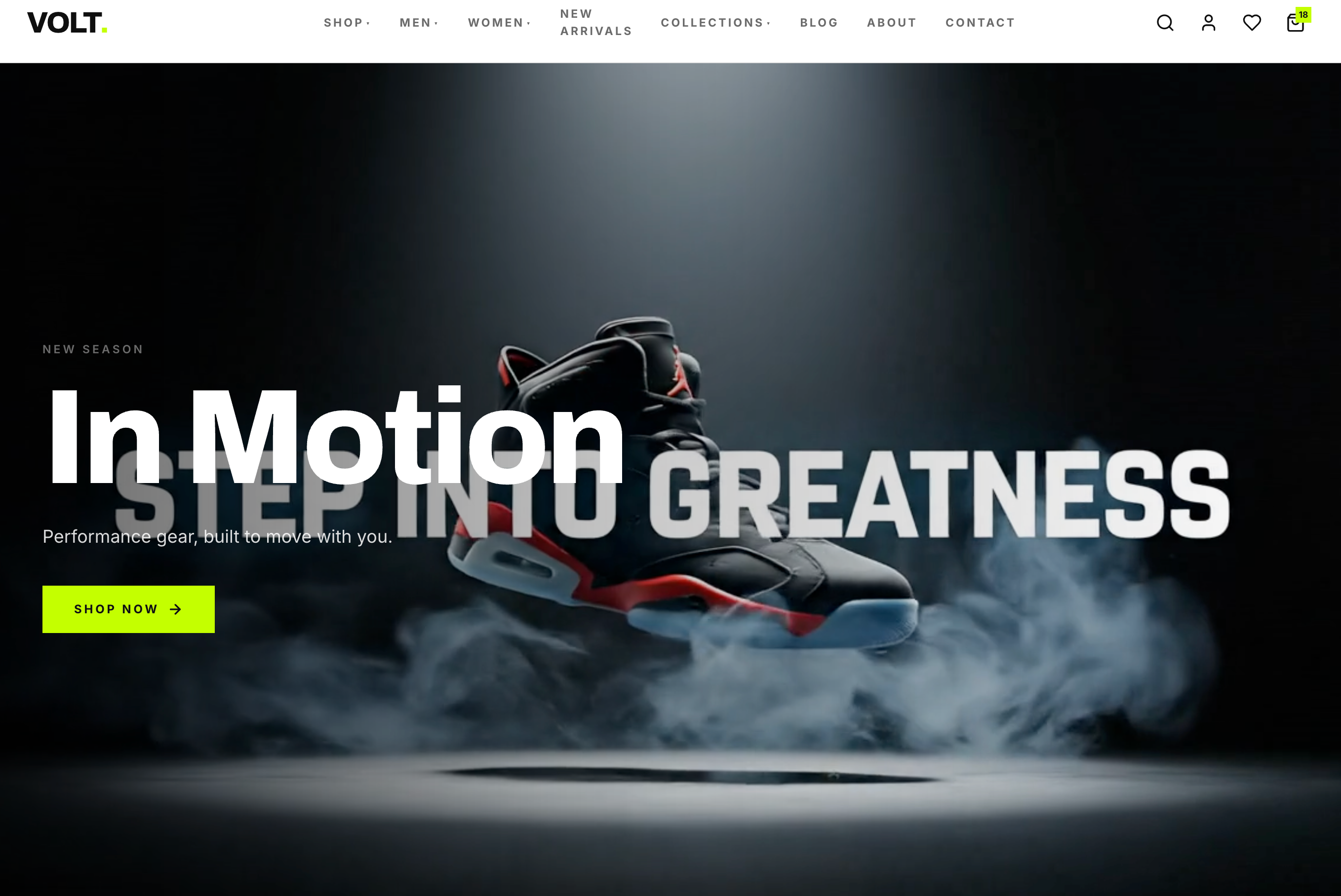 VOLT - Sport E-Commerce