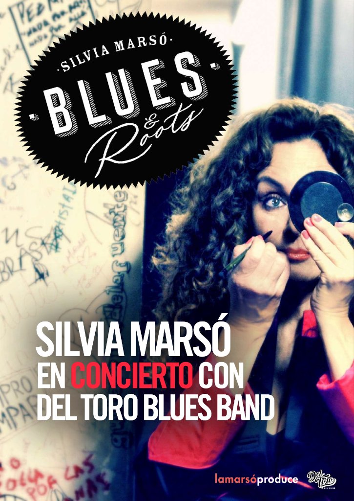 Silvia Marsó en Concierto con Del Toro Blues Band