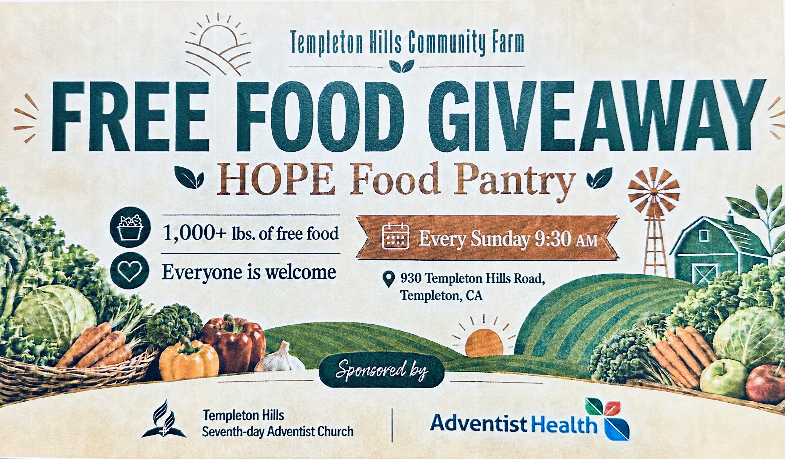 HOPE Pantry Flyer