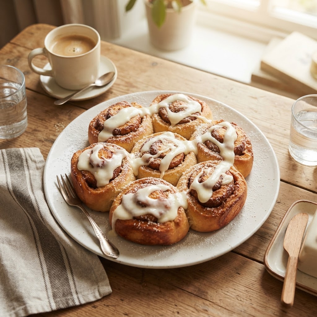 Christmas Morning Cinnamon Rolls