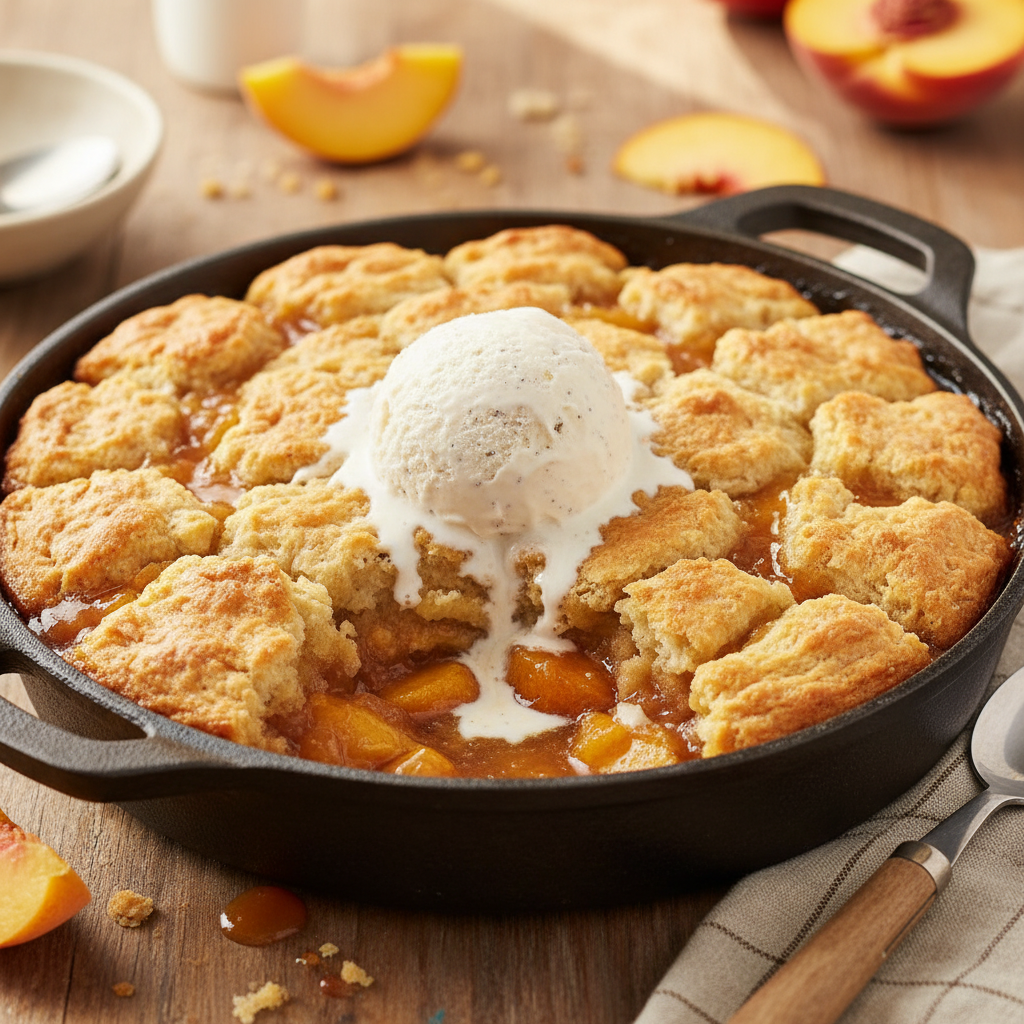Southern Peach Cobbler