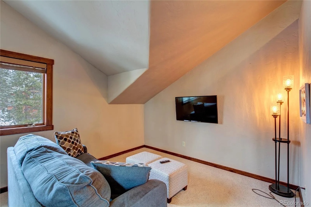 Loft Sitting Area with TV