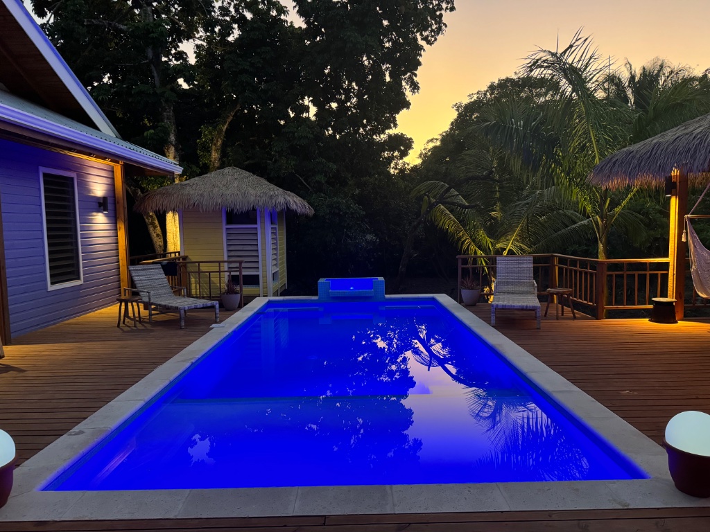 Pool at Sunset