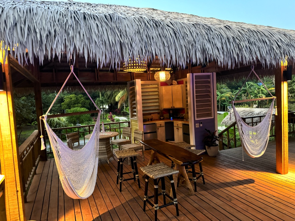 Cabana with Hammocks & Kitchenette