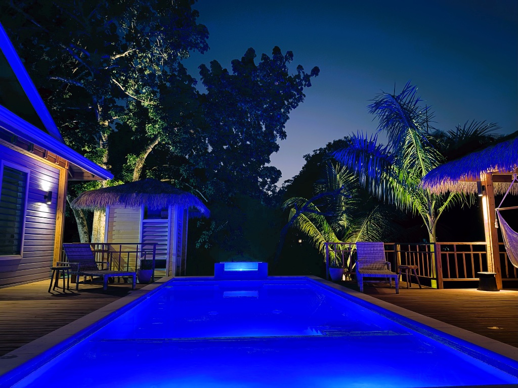 Pool at Night