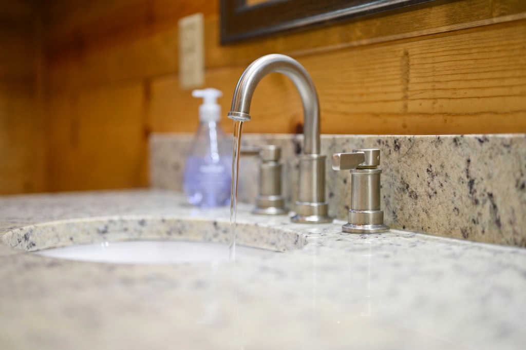 Bathroom - Shower with Gray Tile