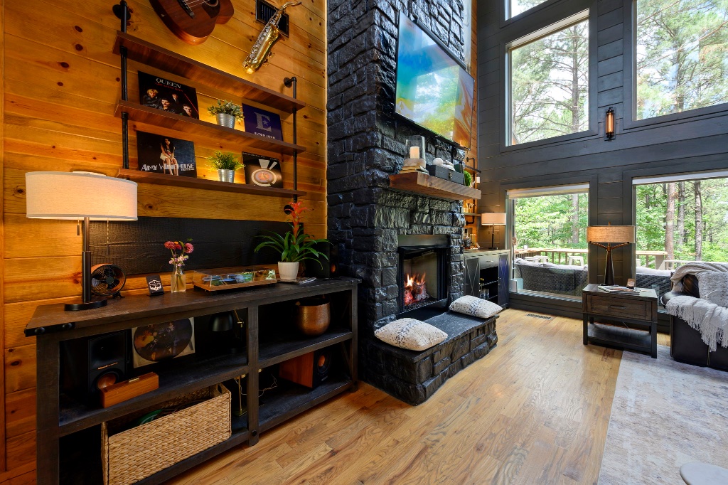 Living Room & Kitchen - Open Concept