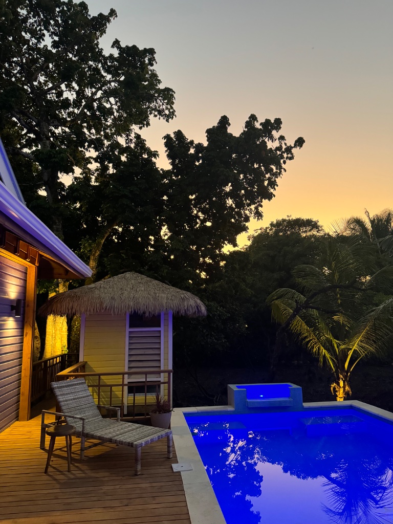 Pool at Dusk