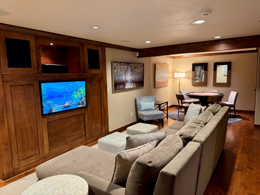 Poker Room with Dedicated Poker Table