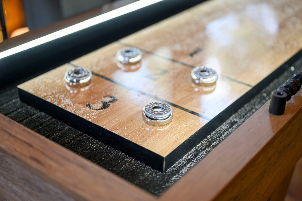 Pool Table - Ball Rack on Blue Felt