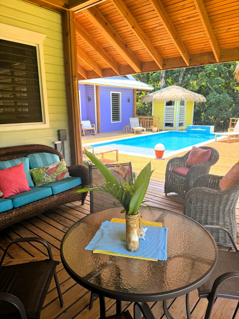 Covered Patio - Pool View