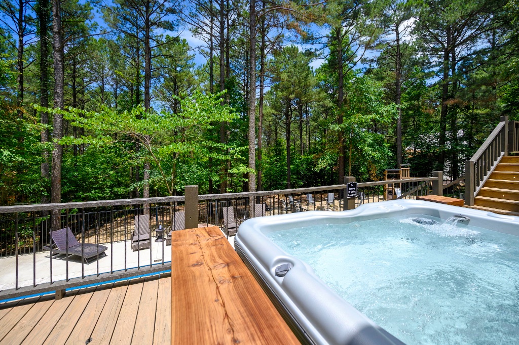 Hot Tub - Under Covered Porch
