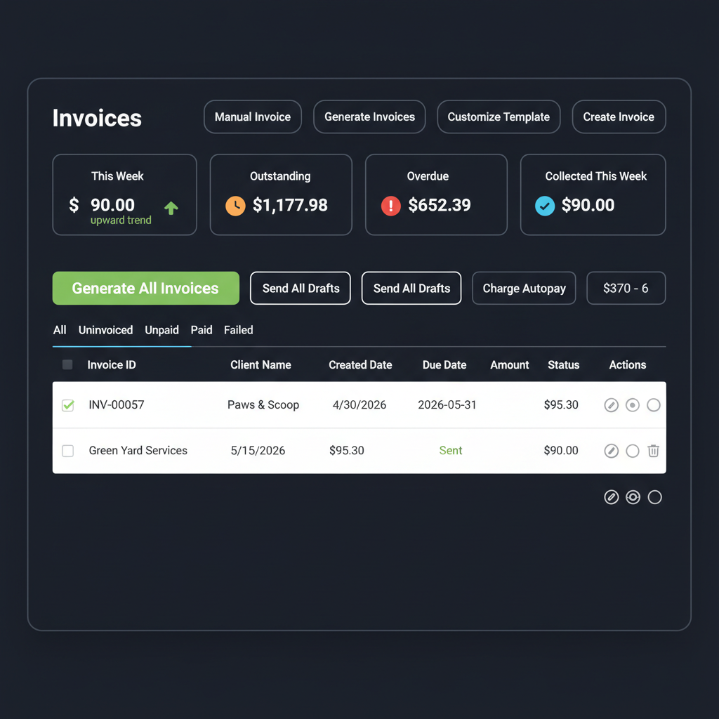 Automated billing