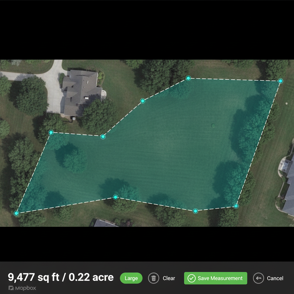 Satellite yard measurement