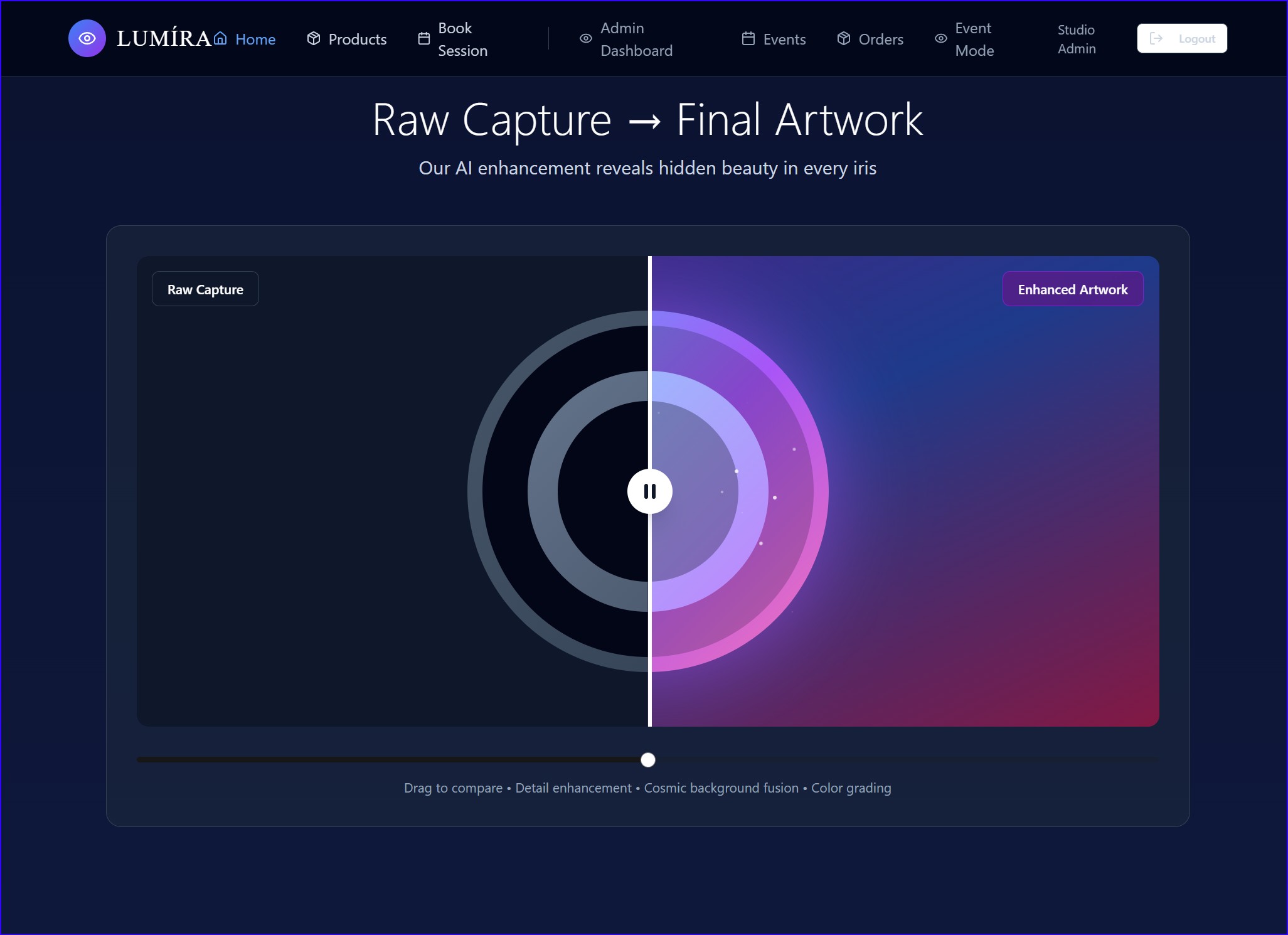 ART APP template preview
