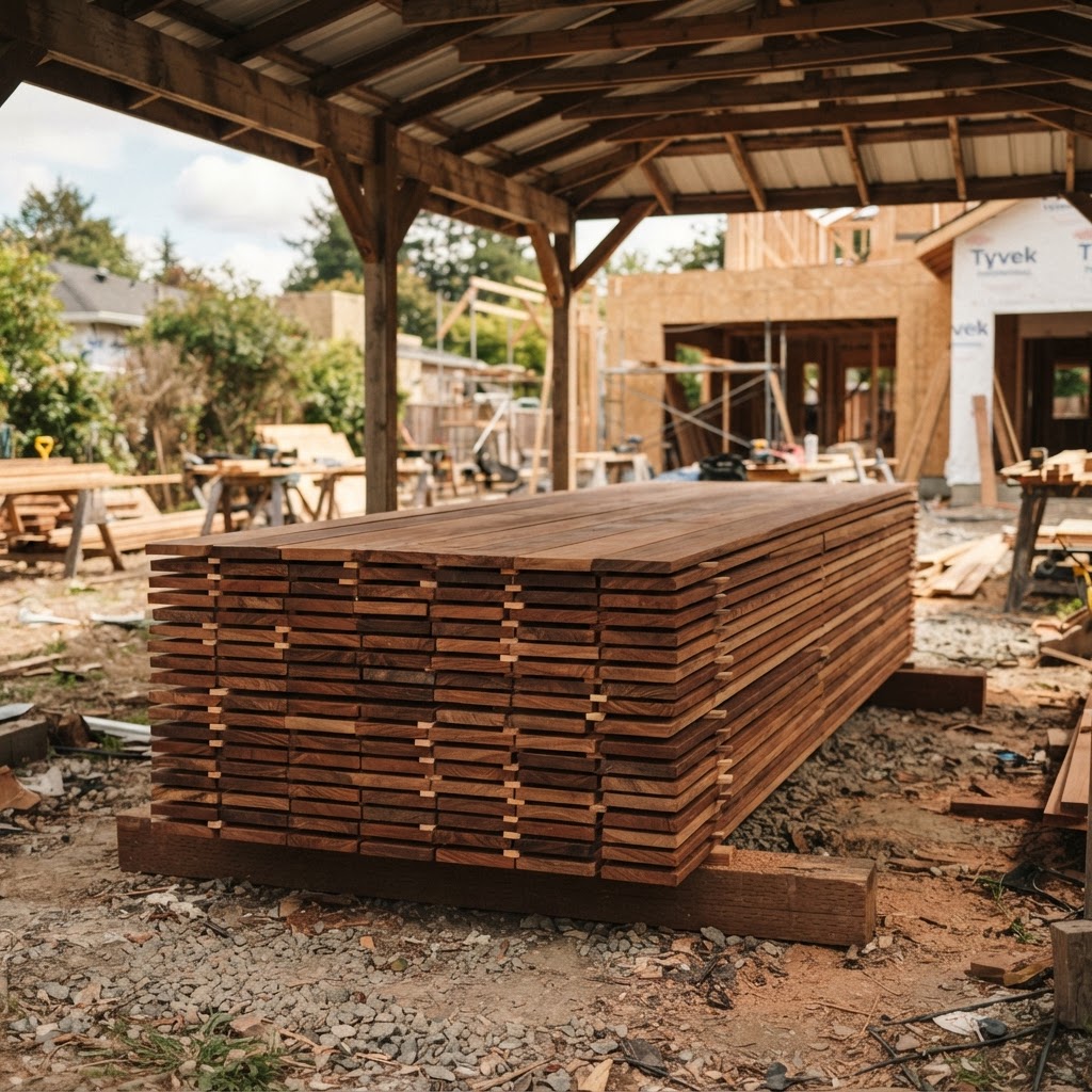 Job-Site Acclimation of Tropical Hardwood: How Long, How, and Why