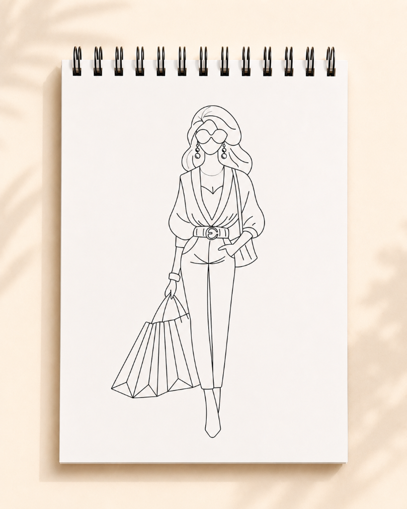 ספר הדודלינג שיק עמוד פנימי