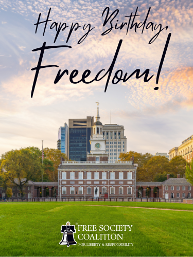 Happy Birthday Freedom brochure