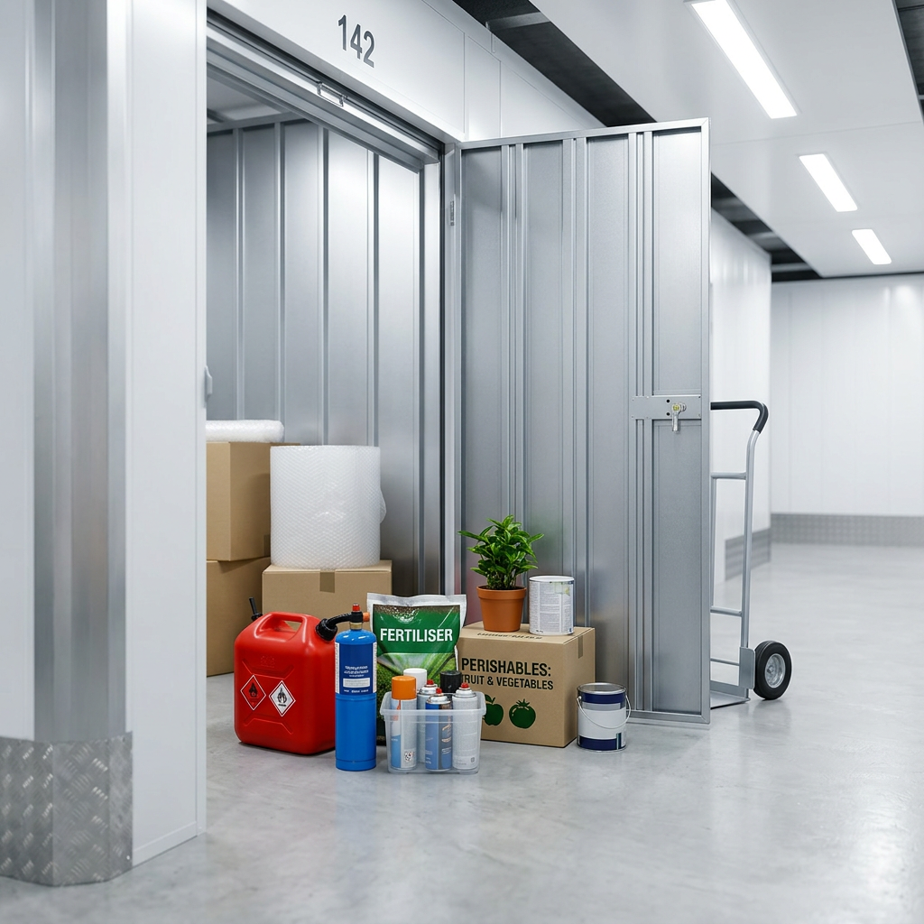 What You Cannot Store in a Self-Storage Unit