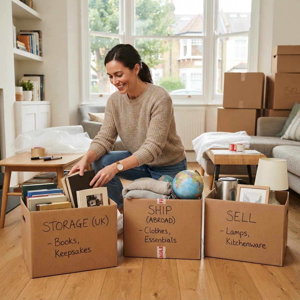 Moving Abroad? Here's What to Store, Ship, or Sell
