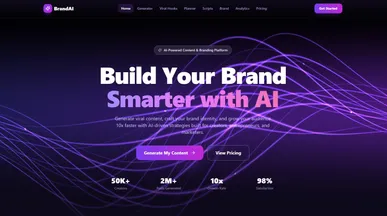 BRAND AI template preview
