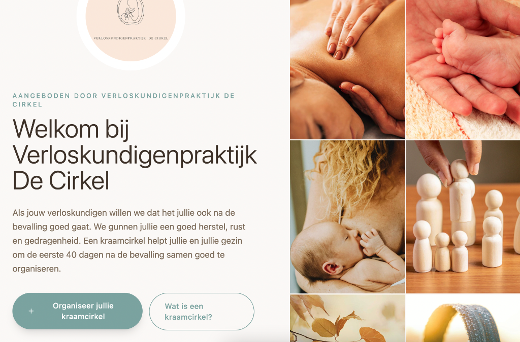 Voorbeeld aanbieder-pagina
