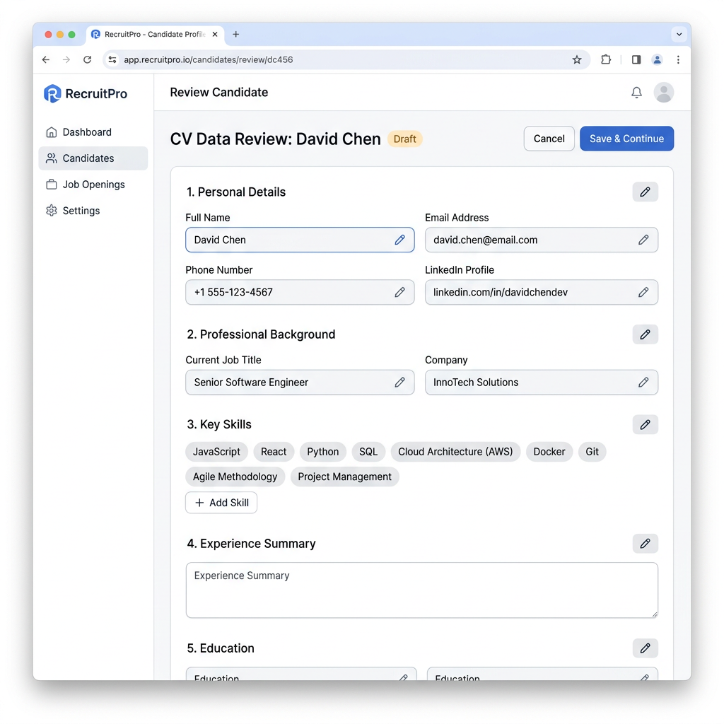 Review & Verify