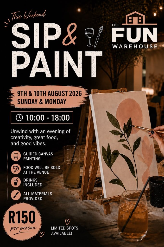 Sip & Paint setting