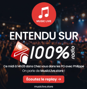 Entendu sur 100% Radio
