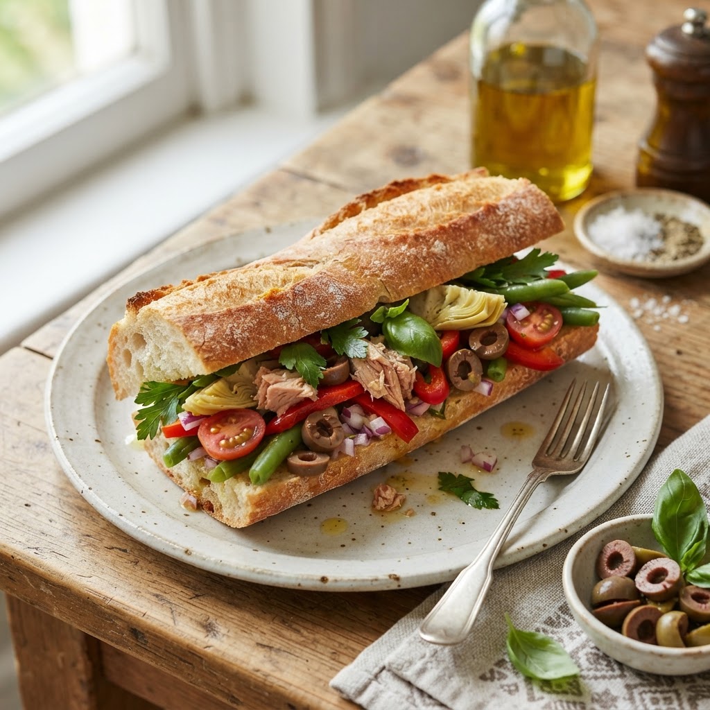 Pan Bagnat: Le French Tuna Salad Sandwich