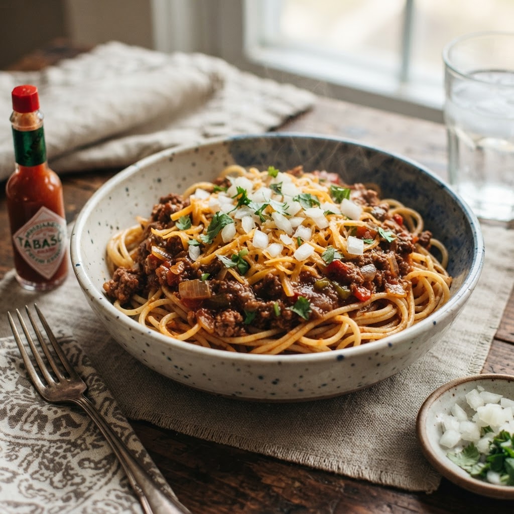 Chili Spaghetti