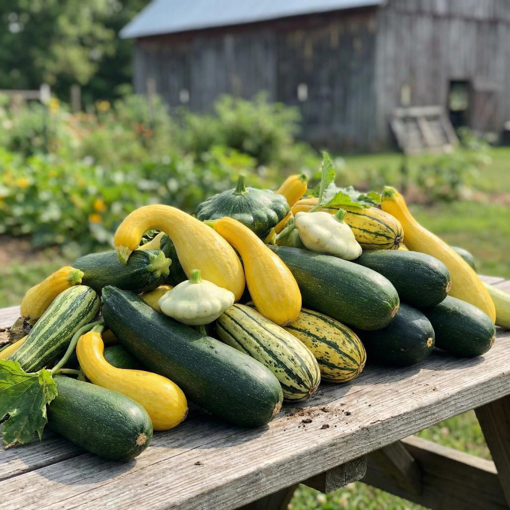 Zucchini and Summer Squash varieties