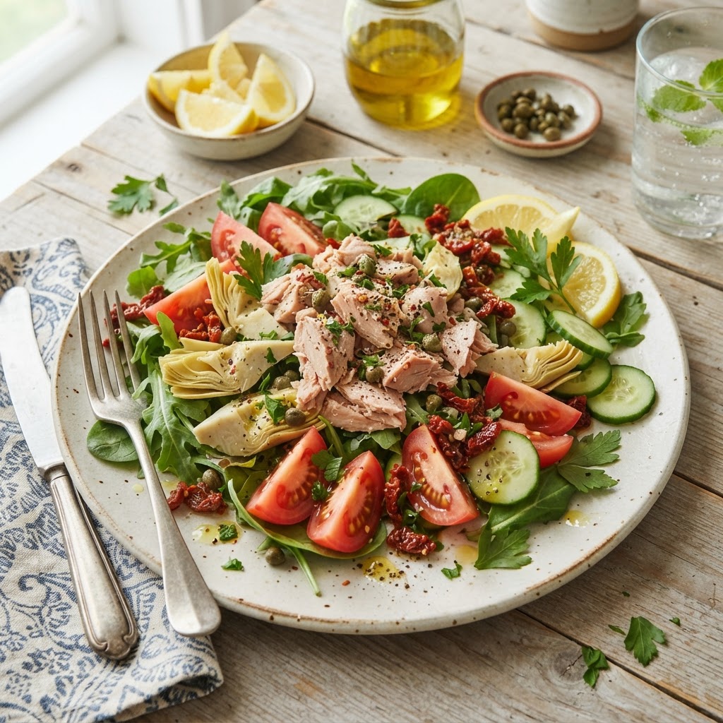 Mediterranean Tuna Salad