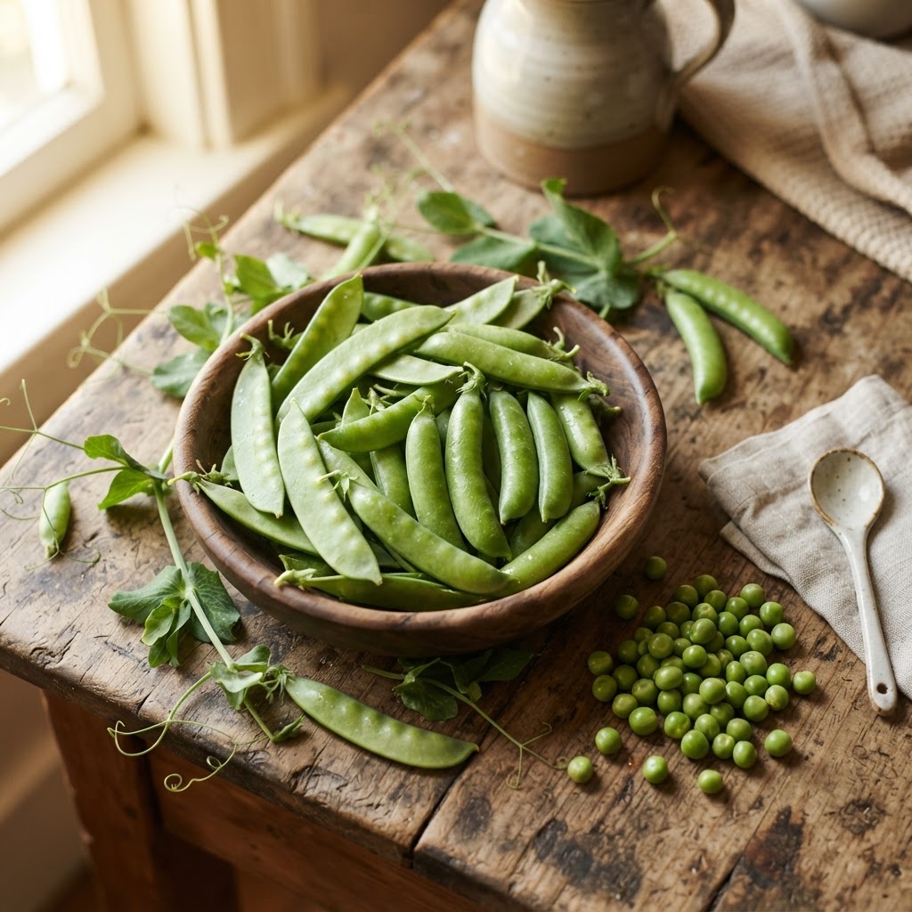 Snow Peas and Sugar Snaps