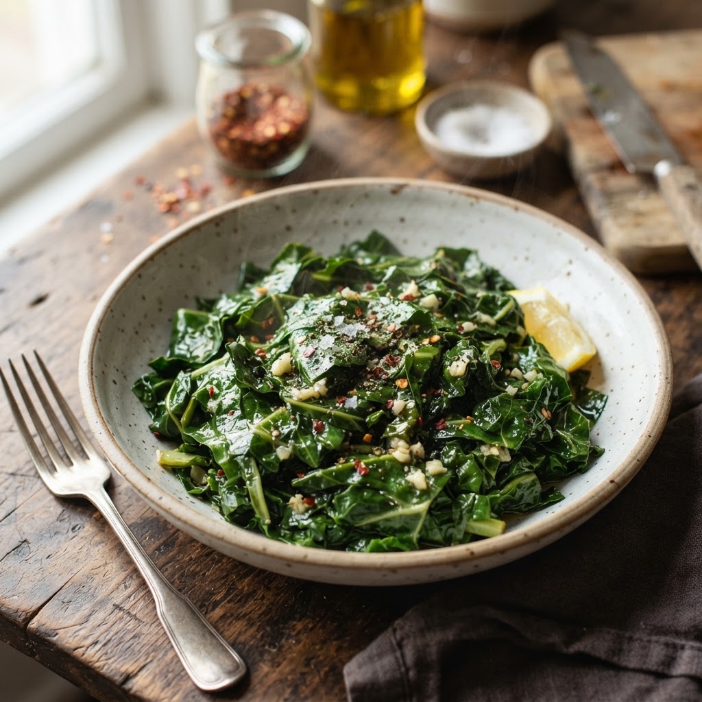 Spicy Collards