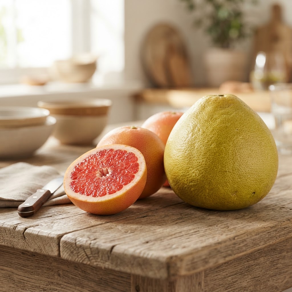 Grapefruit and Pomelo