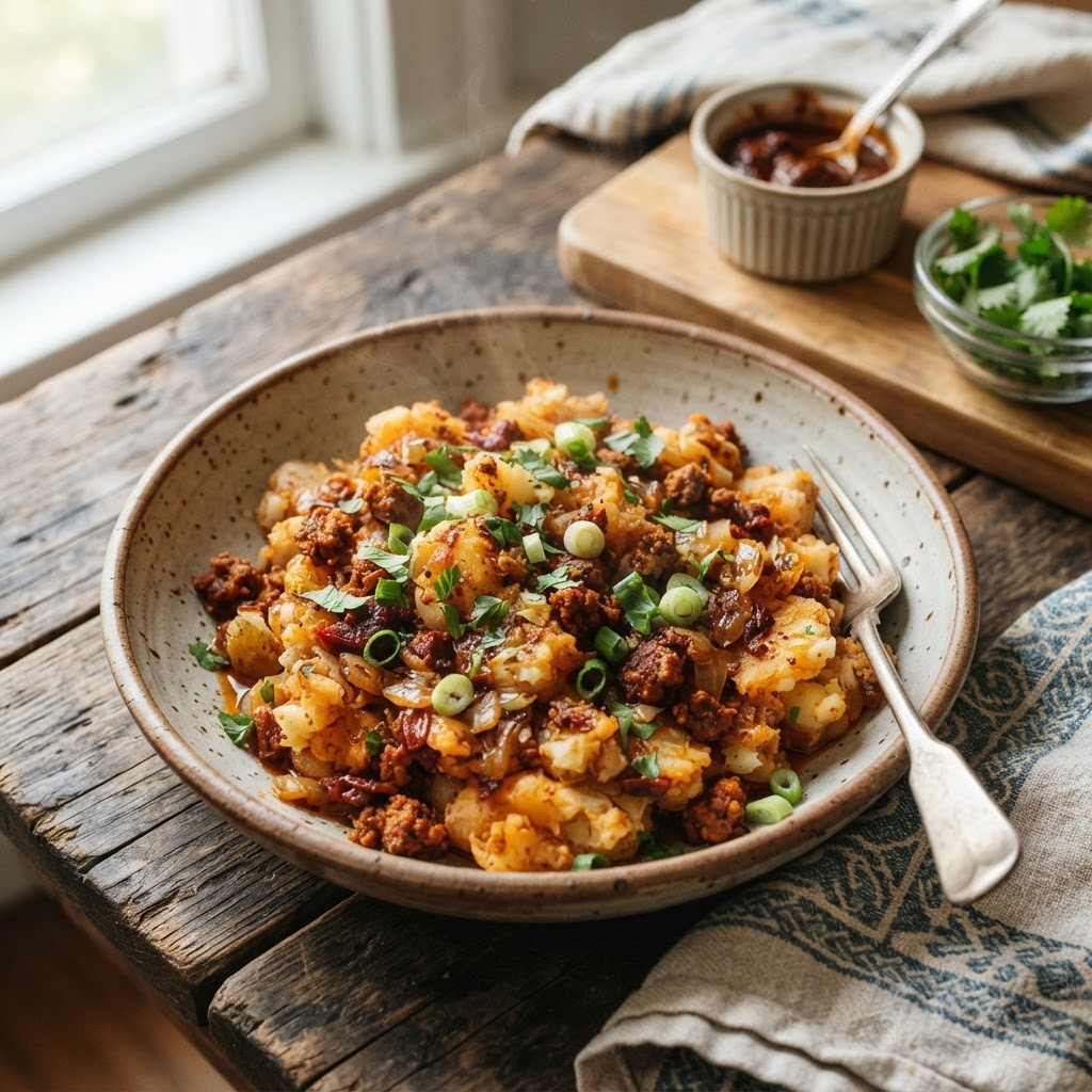 Chipotle Smashed Potatoes