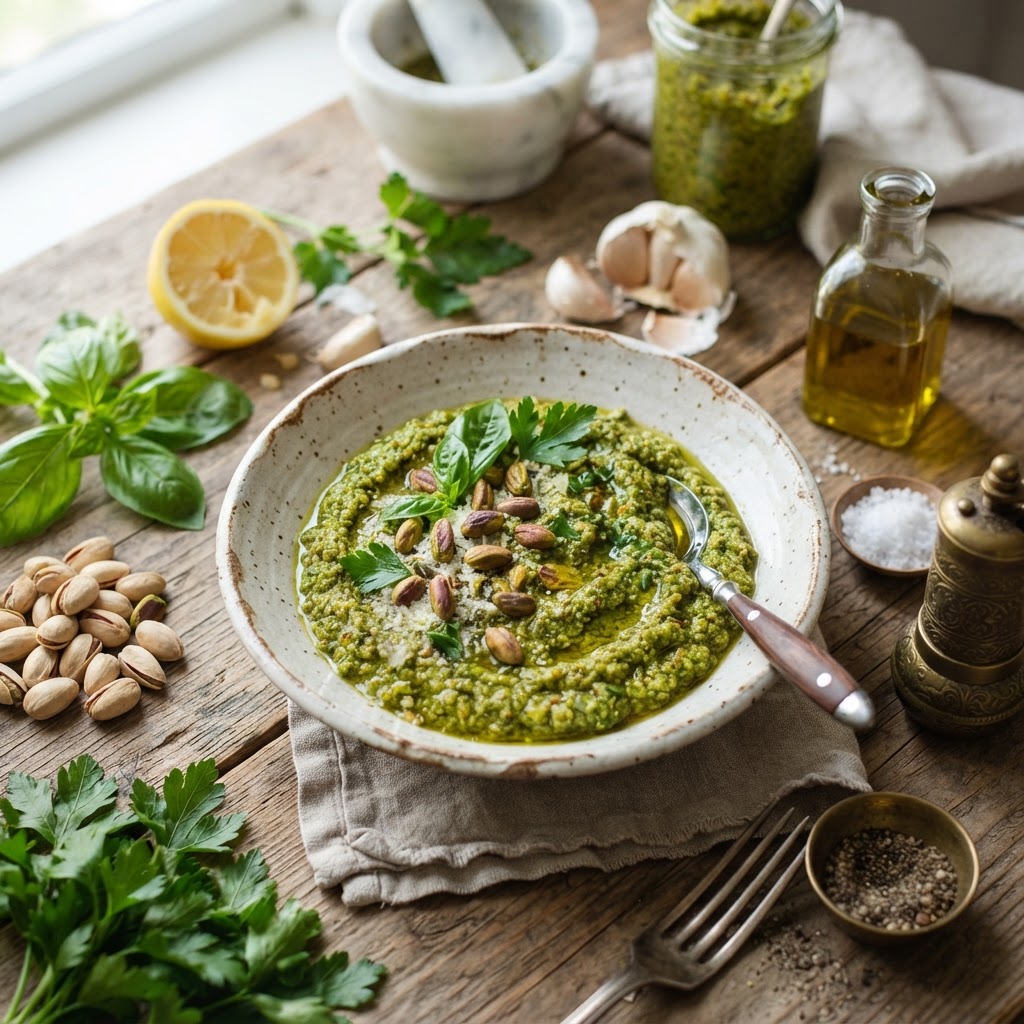 pistachio pesto